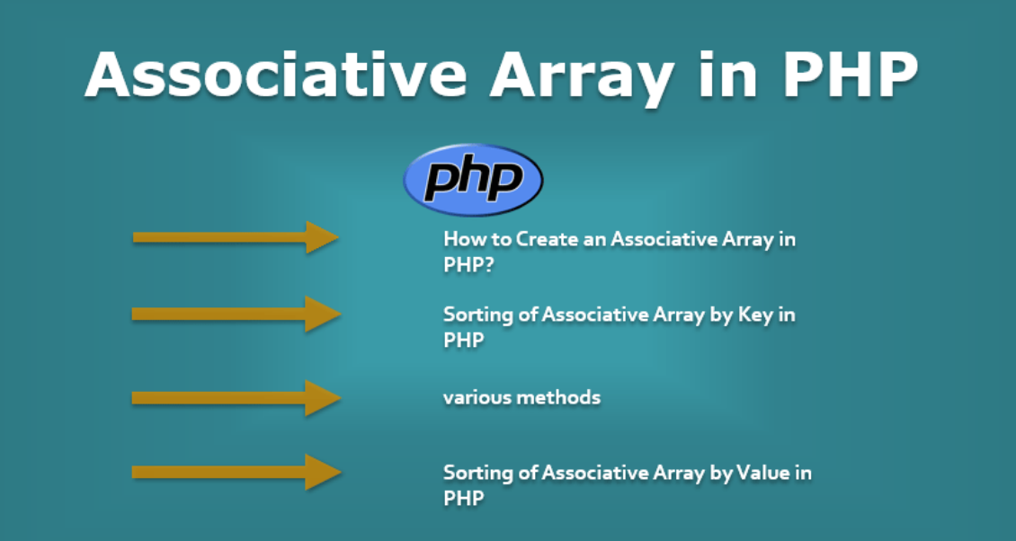 associative array in php syntax