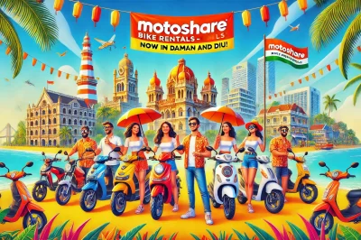 MotoShare Launches Bike Rental Services in Daman and Diu