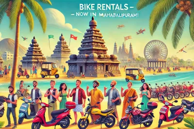 MotoShare Launches Bike Rental Services in Mahabalipuram, Tamil Nadu